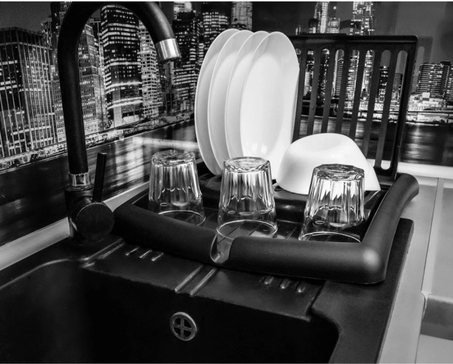 Sprytny odpływ bezpośrednio do zlewu