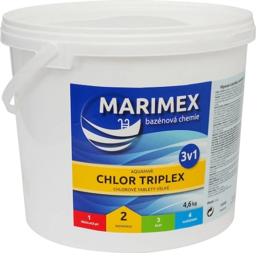 Marimex Chlor Triplex – wolno rozpuszczające się tabletki 4,6 kg