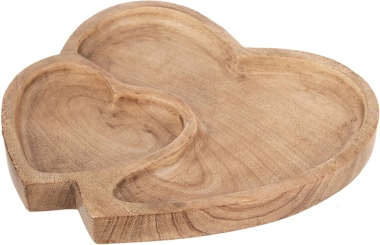 Dekoracyjny kształt podwójnego serca