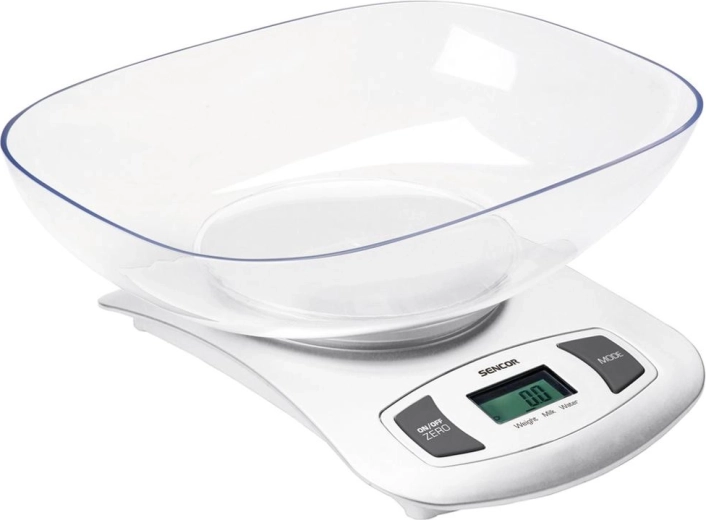 Waga kuchenna Sencor SKS 4001WH z wyjmowaną miską