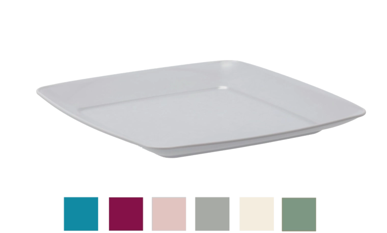 Nowoczesny kwadratowy design do eleganckiego serwowania