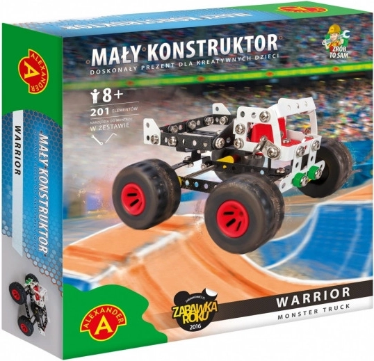 Klocki Little Constructor monster truck-wojownik