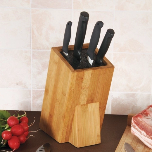 Wytrzymały naturalny bambus i antypoślizgowa stabilność