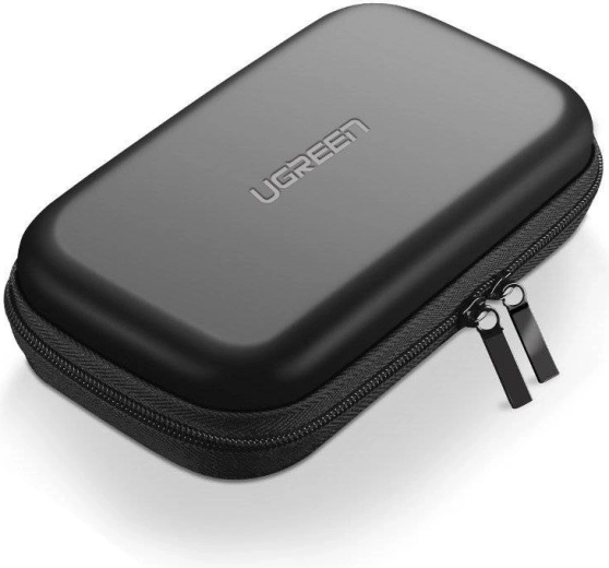 Etui na dysk twardy HDD i akcesoria Ugreen czarne - 1 sztuka