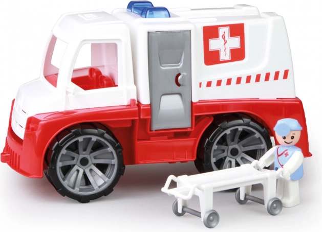 Karetka LENA TRUXX z figurką i noszami 29 cm