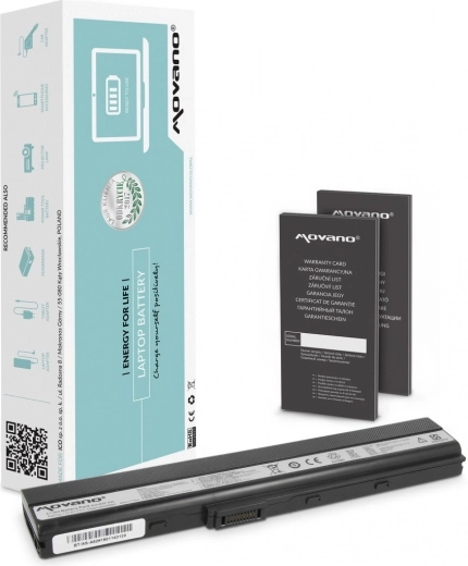 Bateria Movano do Asus A52/K52 4400 mAh (48 Wh)