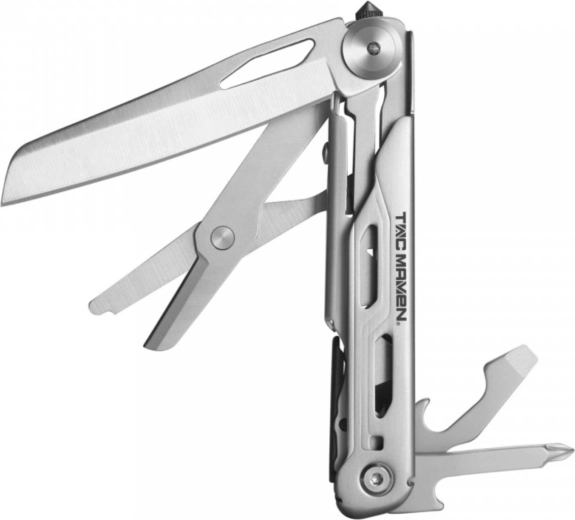 Multitool PENTAGON Axel Tac Maven srebrny