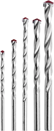 Zestaw wierteł do muru 4–10 mm, 5 szt.