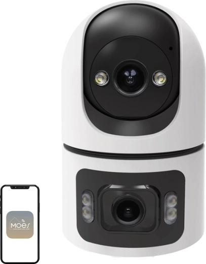 Moes WCM-Q09 IP kamera bezpieczeństwa 8 MP z Wi‑Fi 6
