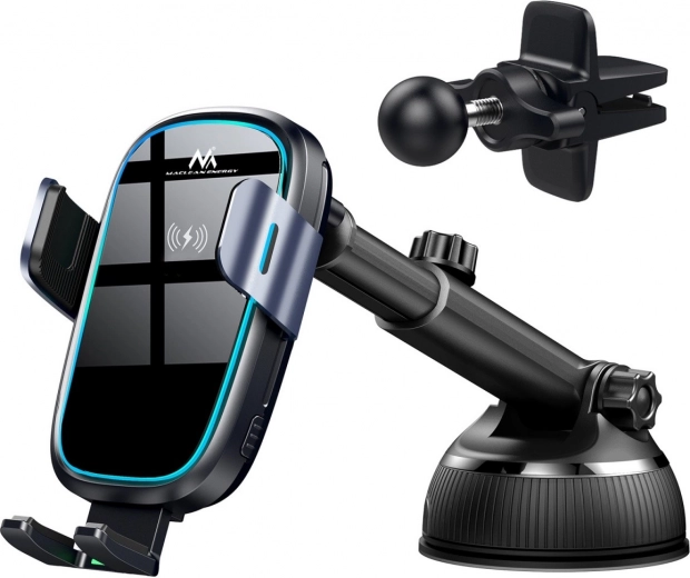 Automatyczny uchwyt samochodowy z bezprzewodowym ładowaniem Qi 15 W