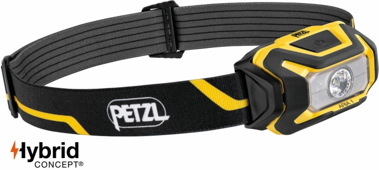 Czołówka Petzl Aria 1 czarno‑żółta