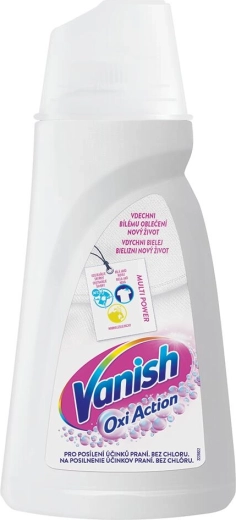 Vanish Oxi Action płynny odplamiacz do białego prania 1 l