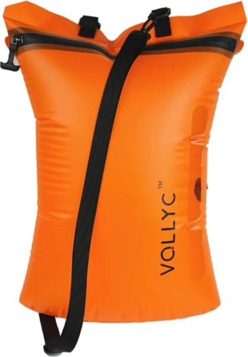 Flextail EZYBAG kompresyjny wodoszczelny worek 25 l pomarańczowy