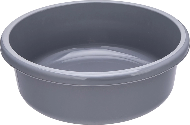 Okrągła misa plastikowa 13,5 l szara