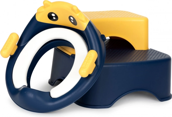 Dziecięca nakładka/deska na WC ze schodkami ECOTOYS
