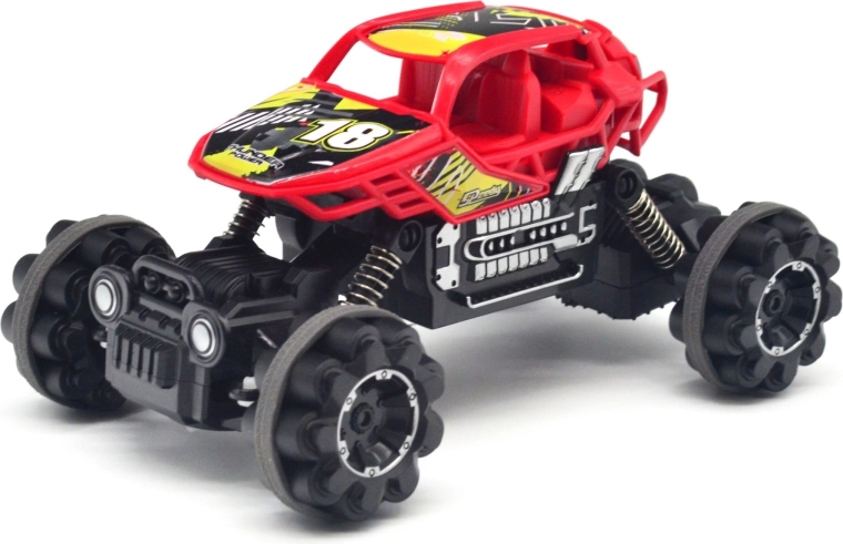 Zdalnie sterowany samochód terenowy OFF-ROAD czerwony