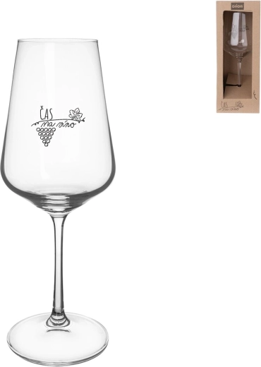 Kieliszek „Czas na wino” 0,35 l