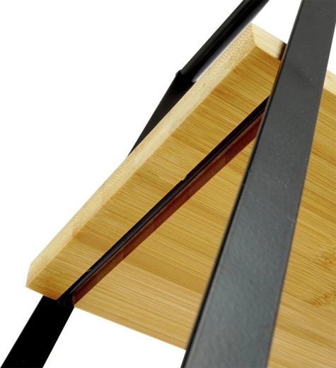 Naturalne bambusowe półki