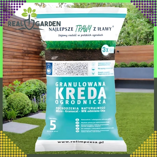 Premium granulowana kreda ogrodnicza 10 kg do odkwaszania gleby
