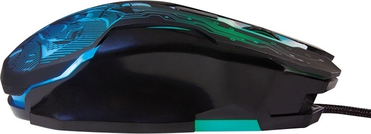 Ergonomiczny kształt i wytrzymały pleciony kabel