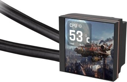 Duży 3,95" wyświetlacz LCD do monitoringu i stylu