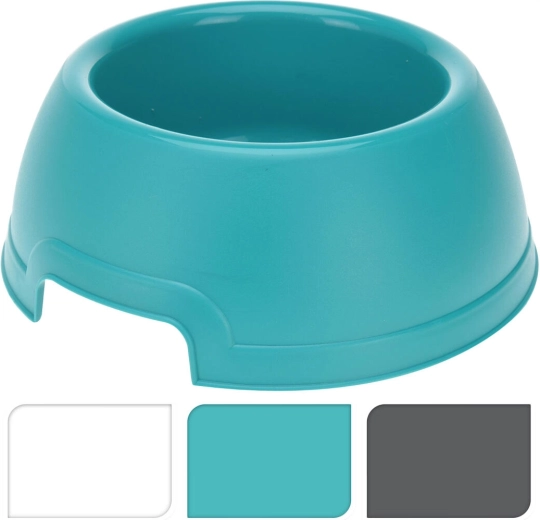 Antypoślizgowa miska dla zwierząt domowych 21 cm – mix kolorów