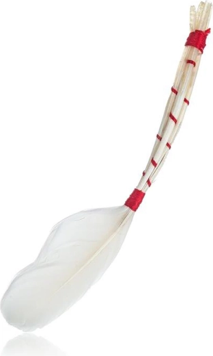 Pędzelek z gęsiego pióra 19 cm