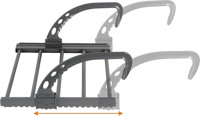 Regulowana szerokość 45–83 cm