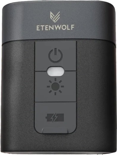 Elektryczna pompka Etenwolf AIR 3 z lampką LED, czarna
