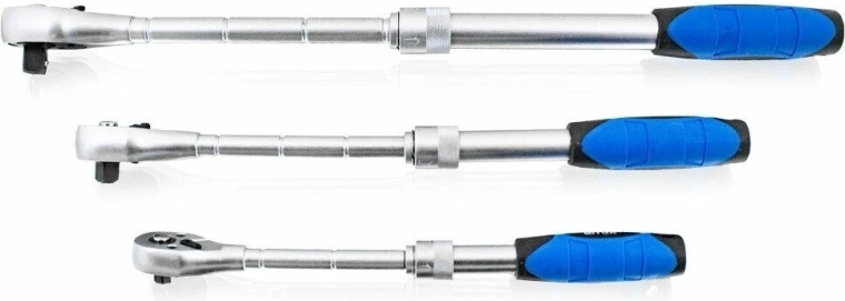 Teleskopowe grzechotki z dużą dźwignią