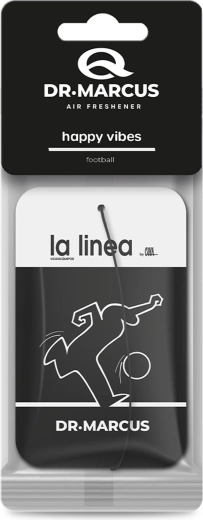 Dr. Marcus La Linea celulozowy odświeżacz powietrza do samochodu Football