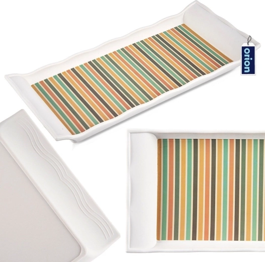 Stylowy, paskowany design