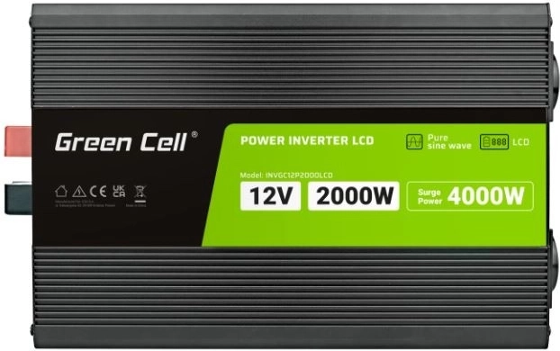 Jasny wyświetlacz LCD i kontrola baterii