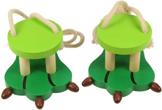 Bigjigs Toys krokodyle szczudła dla dzieci