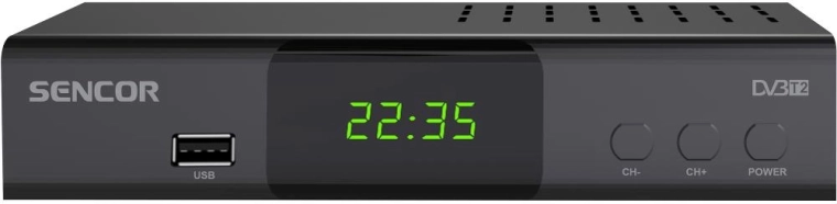 Odbiornik DVB-T2 Sencor SDB 5007T