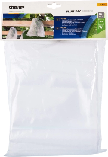 Ochronne woreczki na owoce 20 × 30 cm, 50 szt. STOCKER