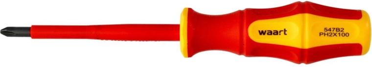 Izolowany wkrętak krzyżowy PH2 100 mm VDE