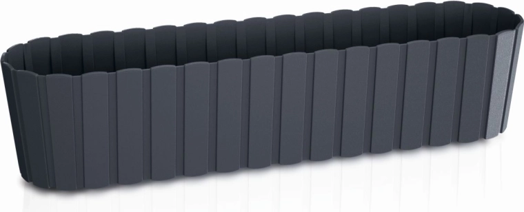 Plastowa donica Boardee Case antracyt 58,7 cm
