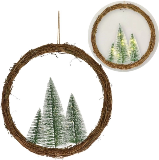 Ciepłe światło LED dla świątecznej atmosfery