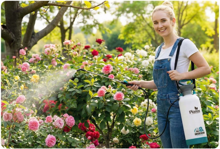 Wygodne noszenie i praca między grządkami