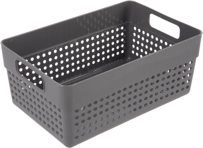 Orion koszyk Terra szary organizer do przechowywania 23,5 × 15,5 × 10 cm