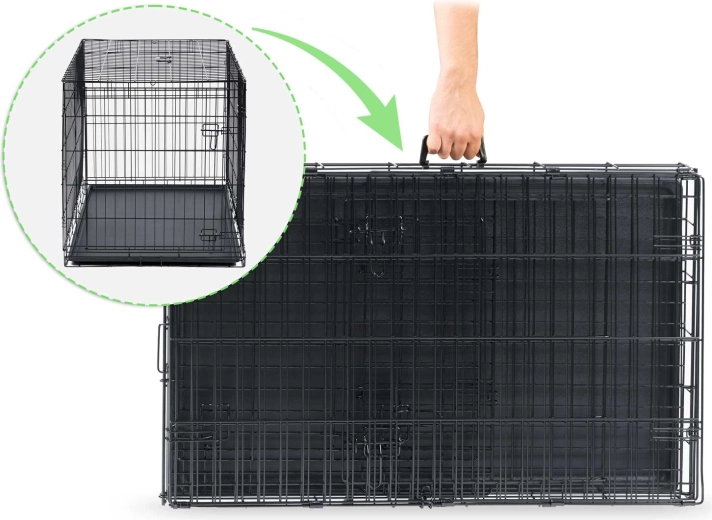 Szybkie złożenie do płaskiej walizki z uchwytem