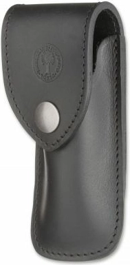 Böker Manufaktur Solingen małe skórzane etui na nóż do 11 cm, czarne