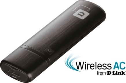 Dwupasmowy bezprzewodowy adapter USB D-Link AC