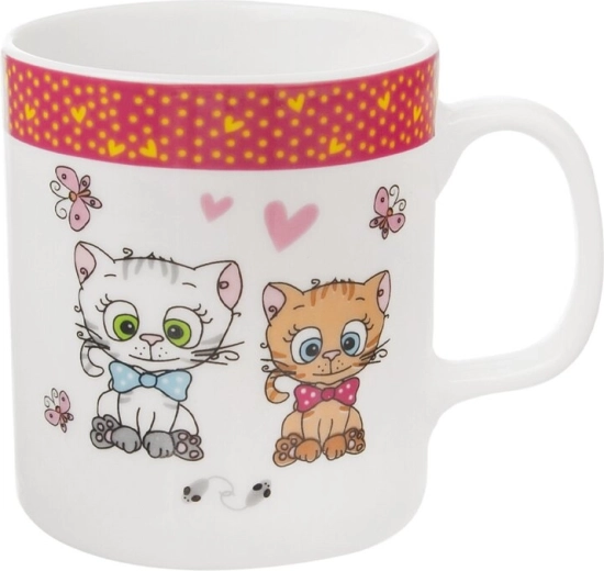 Dziecięcy ceramiczny kubek Kocury 225 ml