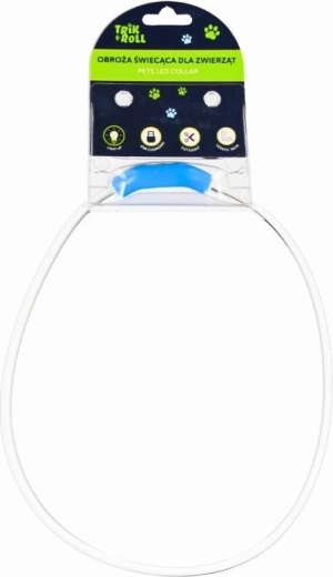 Świecąca obroża LED USB dla psa i kota