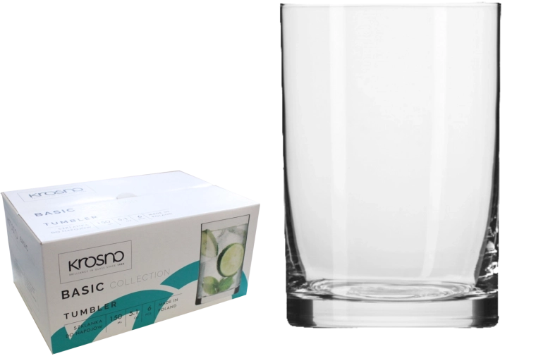 Zestaw szklanek Krosno Basic 150 ml (6 szt.)