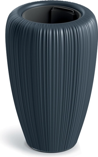 Doniczka Orobo antracyt 29 cm