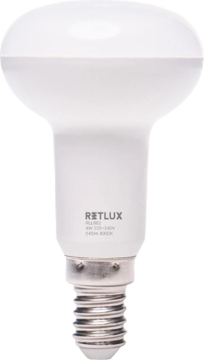 Reflektorowa żarówka LED Retlux RLL 682 E14 4 W, zimna biel