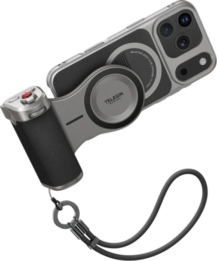 Telesin Master Grip uchwyt z powerbankiem do iPhone 17 Pro Max